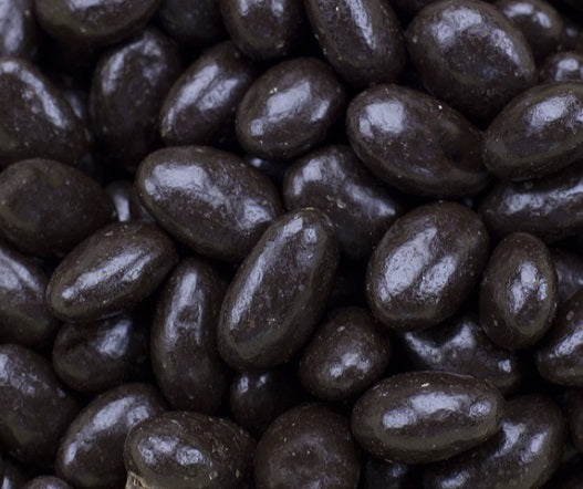 Biologische amandelen met pure chocolade