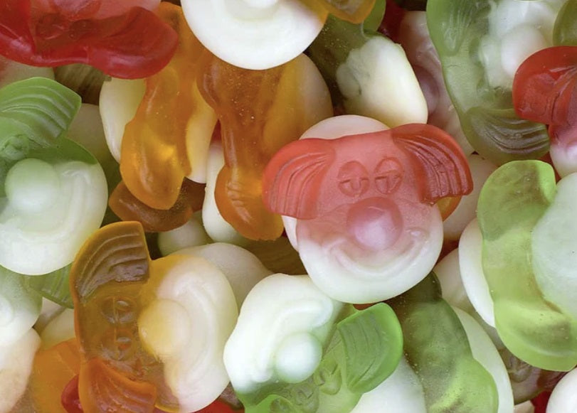 Suikervrije Snoep Clowns