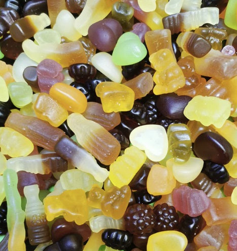 Vegan zoete snoep mix