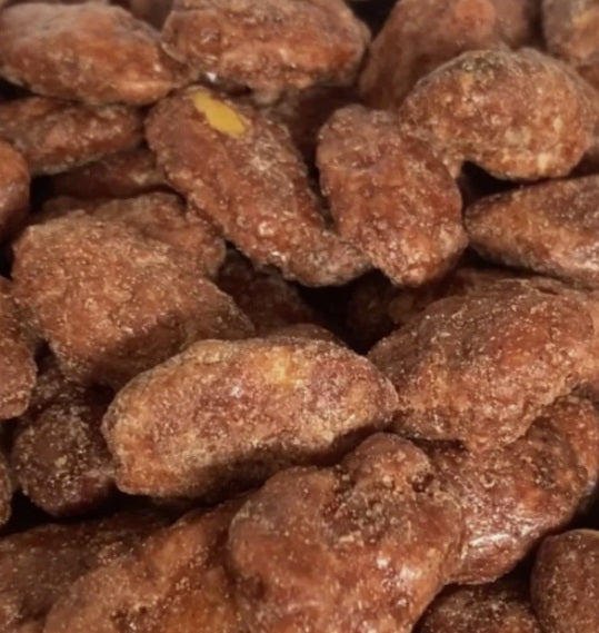 Biologische amandelen met kaneel