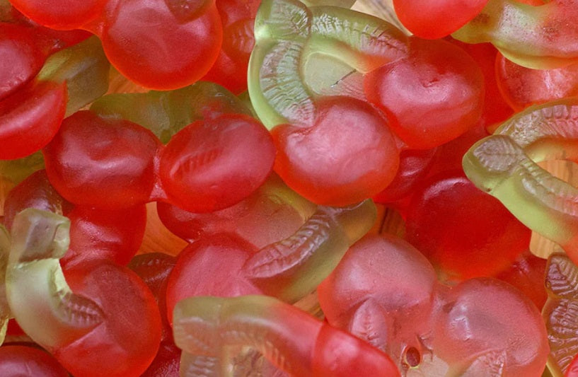 Suikervrij Kersen Snoep 400 gram