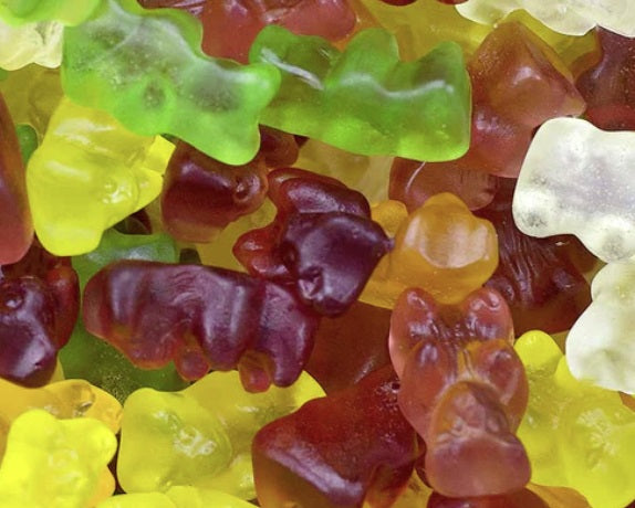 Suikervrije gummy beren met Stevia