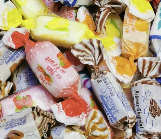 Suikervrije toffee mix