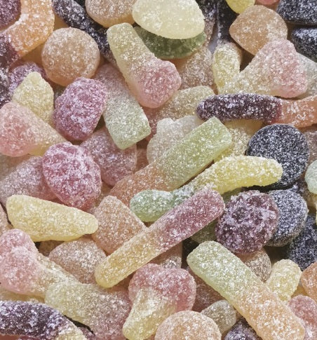 Vegan zure snoep mix