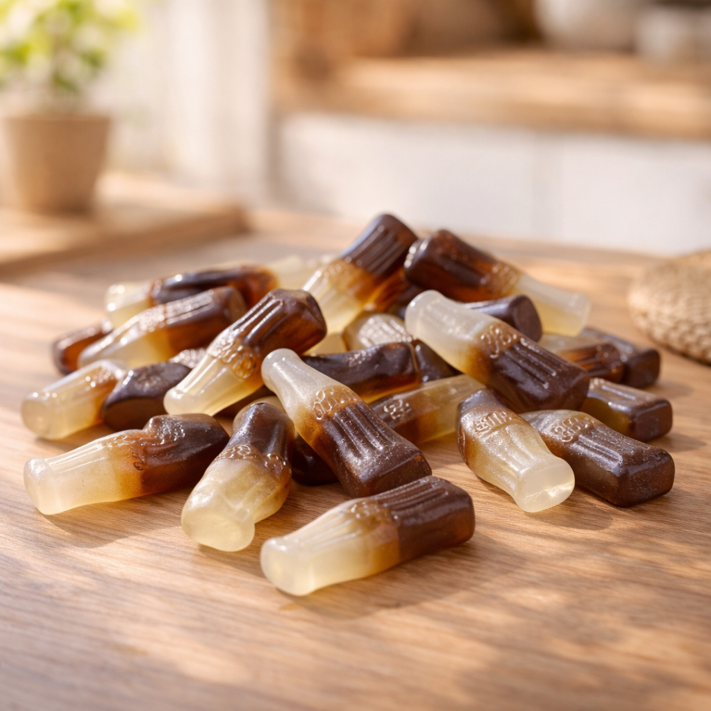 Suikervrije cola flesjes - Gelatinevrij 400 gram