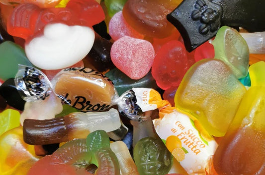 Suikervrije fruit snoep 400 gram