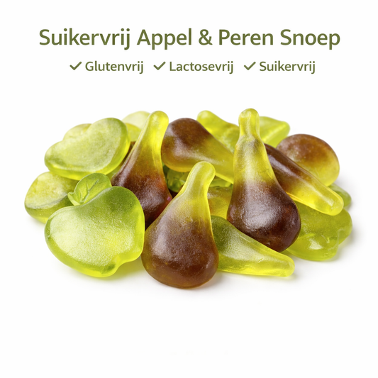 Glutenvrij Snoep Appels & Peren Snoep 400 gram