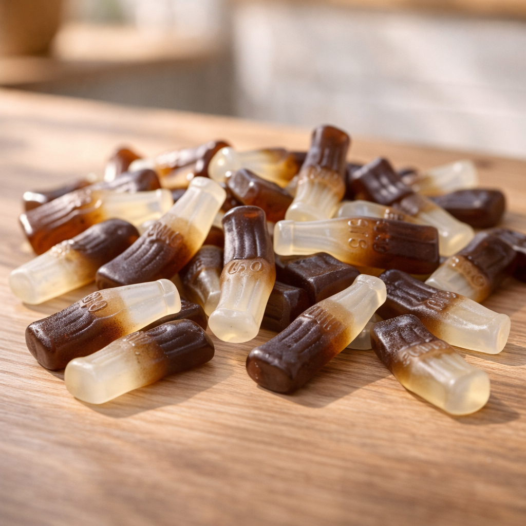 Suikervrije cola flesjes - Gelatinevrij 400 gram