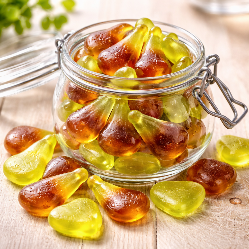 Glutenvrij Snoep Appels & Peren Snoep 400 gram